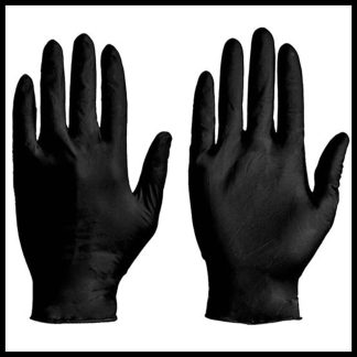 Black Nitrile Gloves